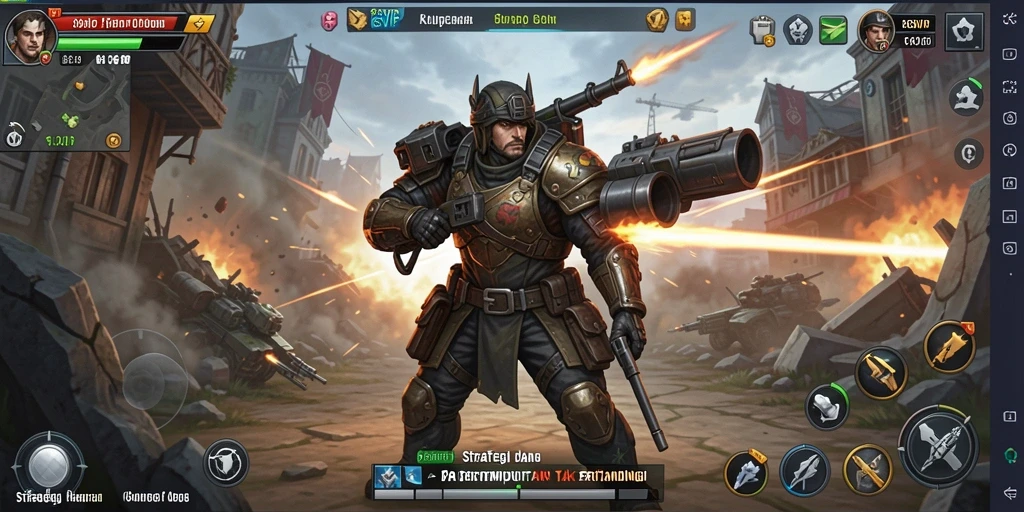 Tampilan gameplay SLG yang menarik dan mendalam dari 6SVIP.