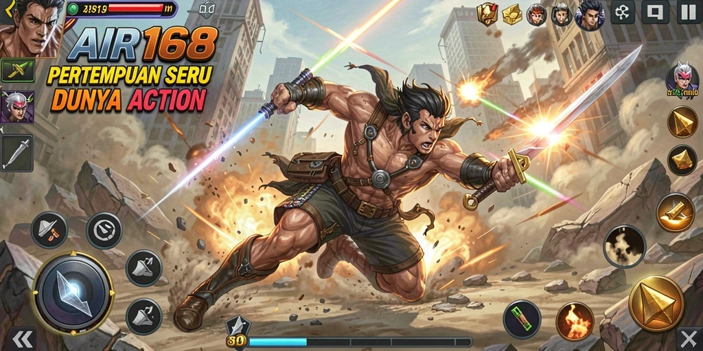 Gameplay intens dengan grafis yang menakjubkan di AIR168.