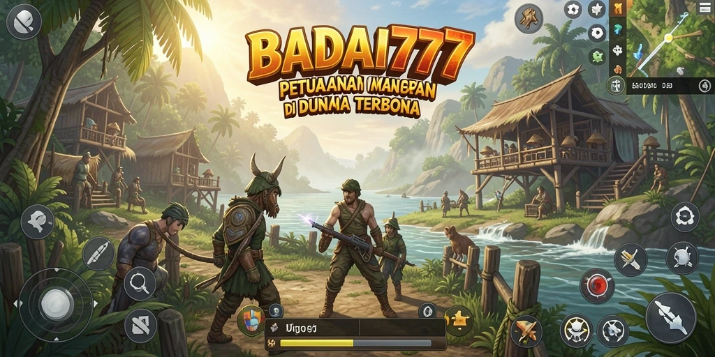 Tangkapan layar BADAI777 menunjukkan gameplay dunia terbuka yang seru.