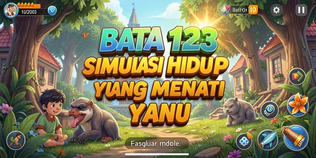 Tampilan gameplay di BATA123 dengan suasana yang hidup dan interaktif.