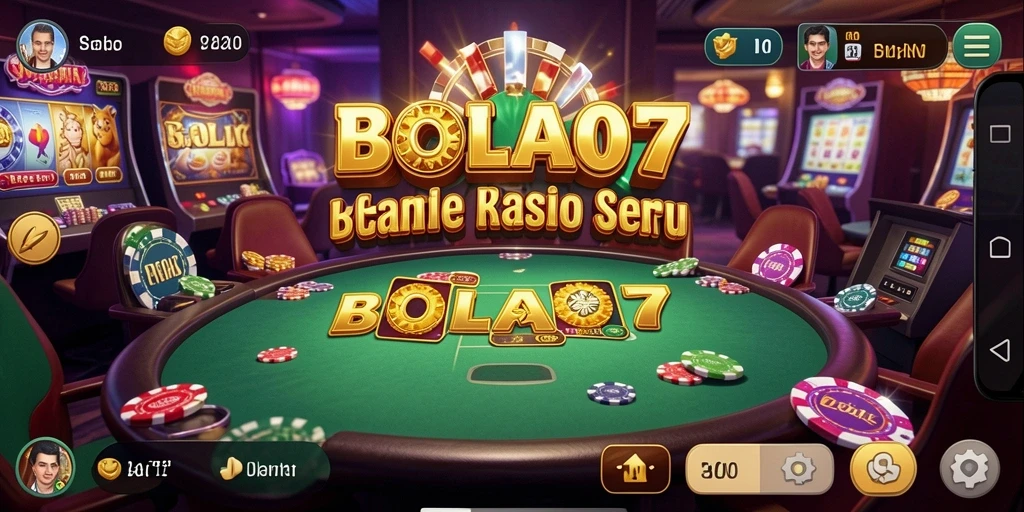 Tampilan utama BOLA07 menampilkan permainan Kasino yang menggembirakan.