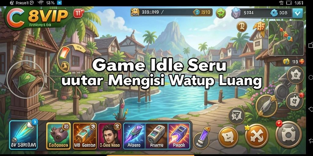 Tampilan gameplay C8VIP yang menarik dan interaktif.