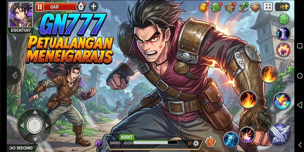Gameplay seru di dunia Anime yang fantastis.