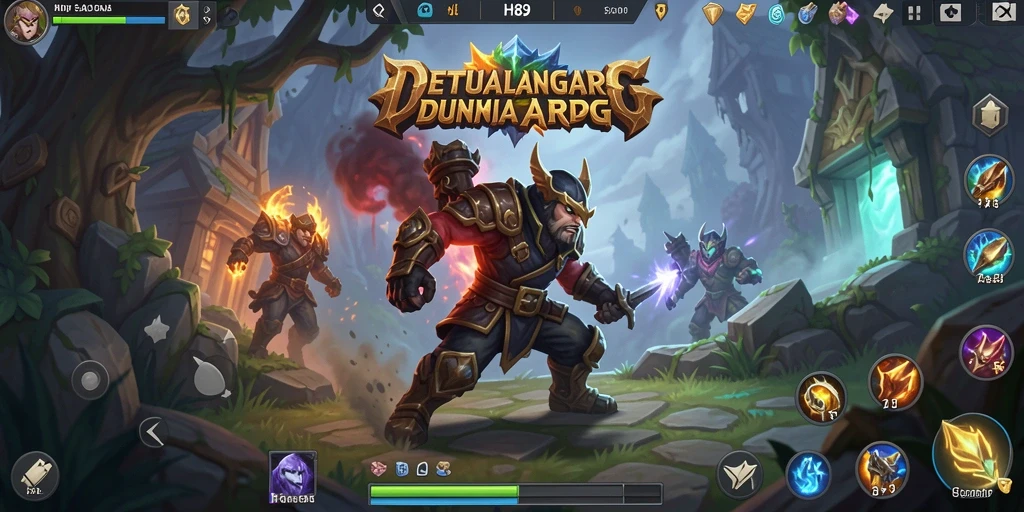 Tampilan menarik dari gameplay ARPG H89 yang menegangkan.