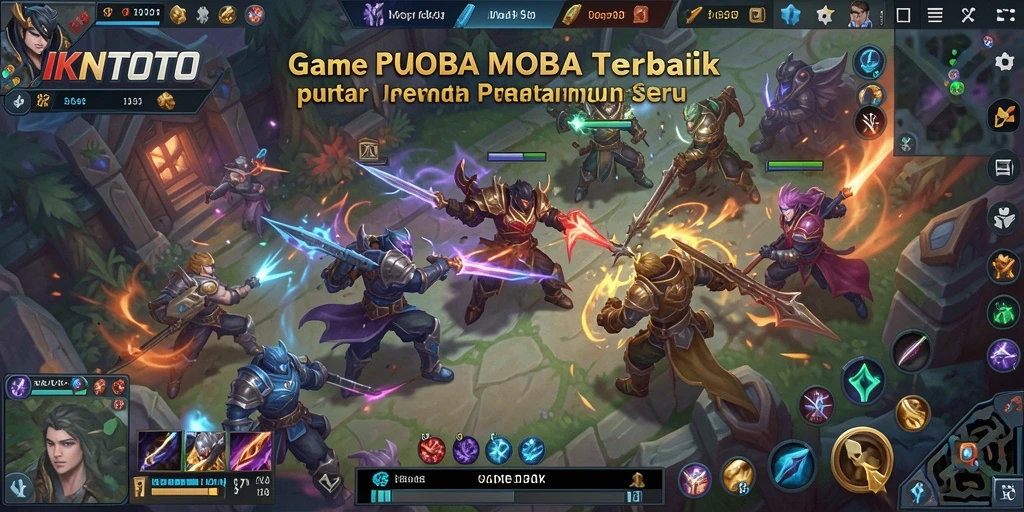 Tampilan gameplay seru dan strategis dalam IKNTOTO.