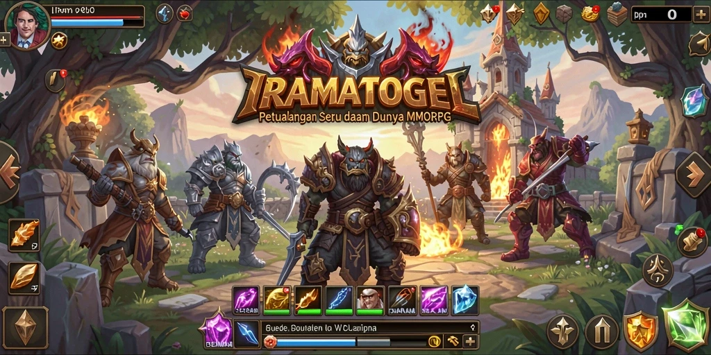 Gameplay seru dalam IRAMATOGEL yang memukau dan imersif.