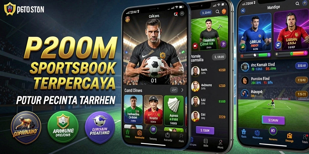 Tampilan gameplay P200M dengan fitur taruhan yang menarik.