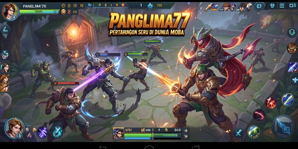Gameplay seru di PANGLIMA77 dengan karakter dan strategi unik.