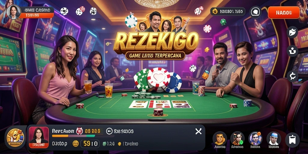 Tampilan gameplay Live Casino yang menarik dan interaktif.