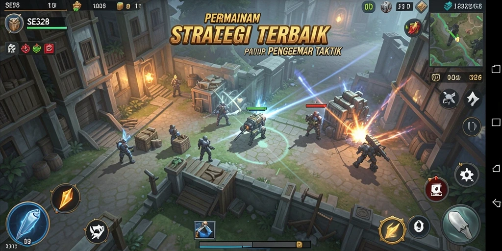Tampilan gameplay SE328 yang menarik dalam skenario pertempuran strategi.