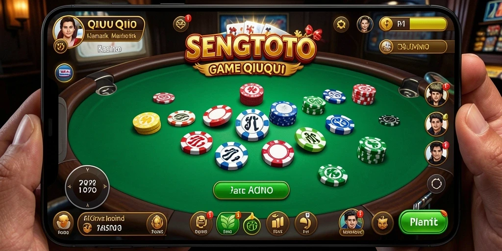 Tampilan gameplay SENGTOTO yang menegangkan dan seru.