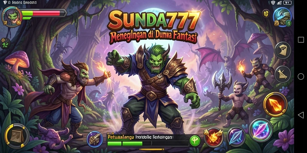 Gambar tampilan gameplay SUNDA777 yang menampilkan petualangan epik.
