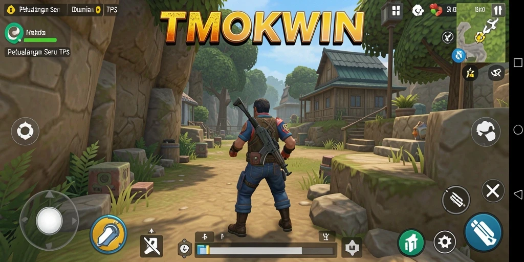 Tangkapan layar utama dari gameplay seru TMOKWIN.