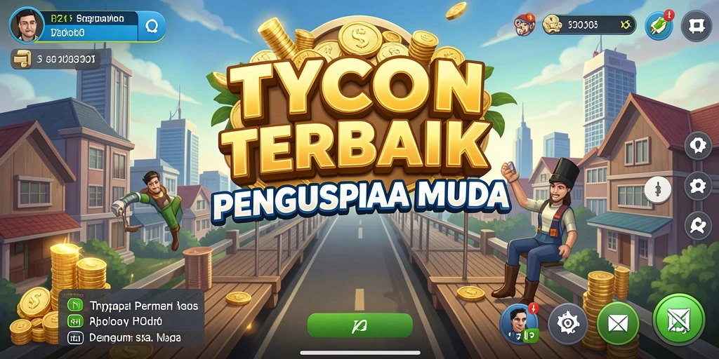 Tampilan gameplay V21 yang menakjubkan dan mendalam dalam dunia Tycoon.