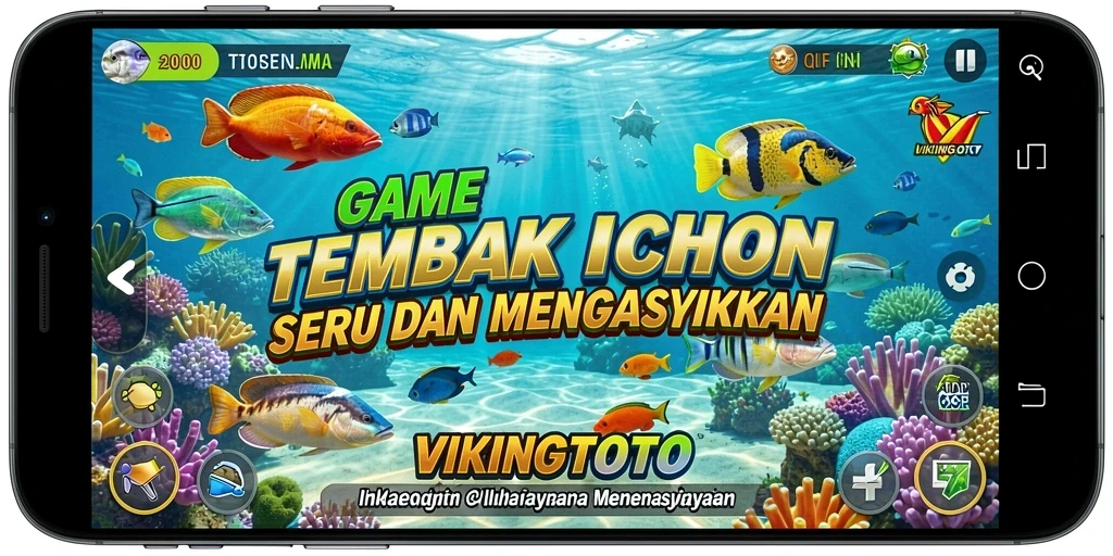 Screenshot VIKINGTOTO menampilkan gameplay Tembak Ikan yang mendebarkan.